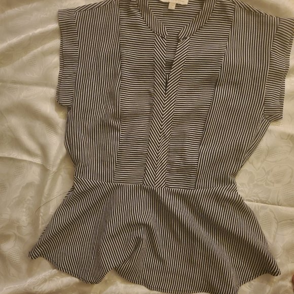 Monteau Stripe top Size L - Picture 2 of 3